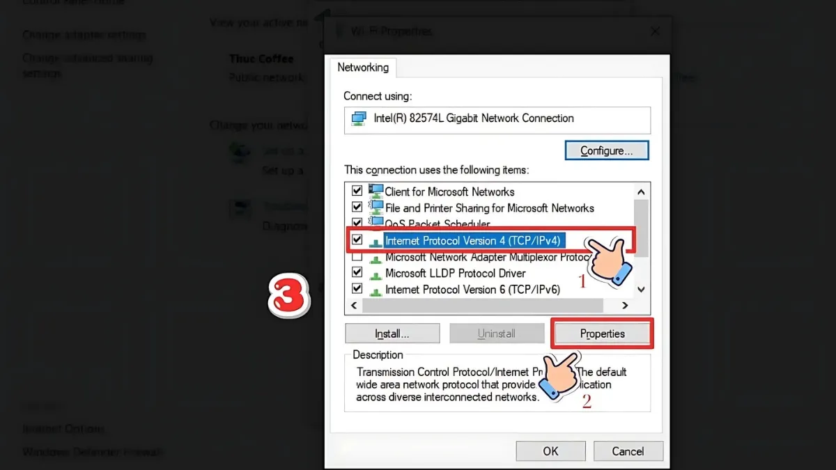 在 Windows 上更改 DNS 8.8.8.8 的說明